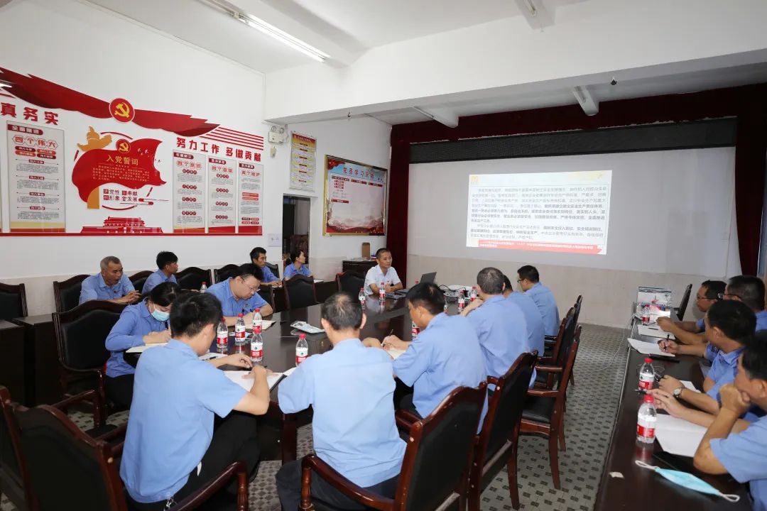 许达全到欣达公司发展安全出产宣讲