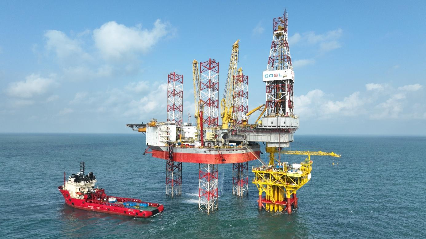 洛克石油涠洲10-3油田西区开发项目两口领眼井成功实现增储扩产开门红